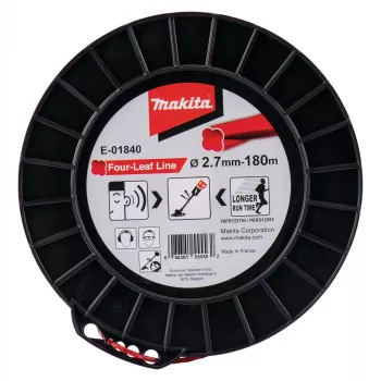 MAKITA MONOFILAMENT NYLON CLOVER 2.7mm/180m
