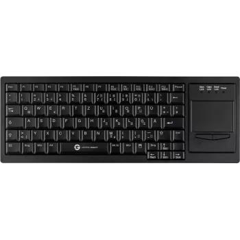 Klawiatura GETT CleanType Xtra Touch USB QWERTZ niemiecka czarna