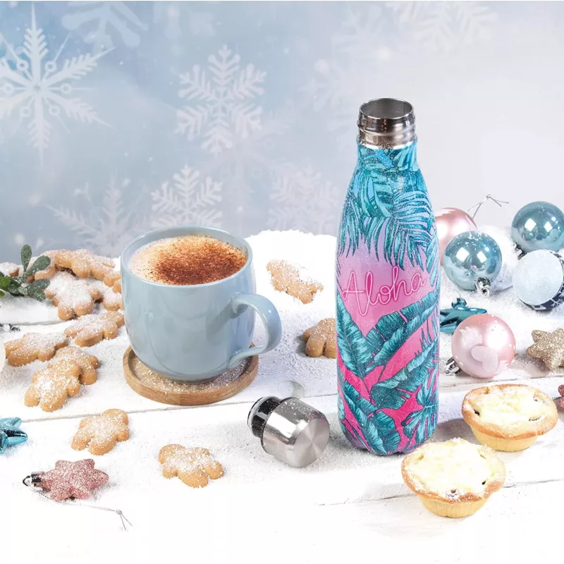 Termos Cambridge CM06510 500 ml — wzór Aloha Palm Beach