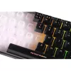 Klawiatura gamingowa Deltaco DK240 mini 60% USB, RGB czarna