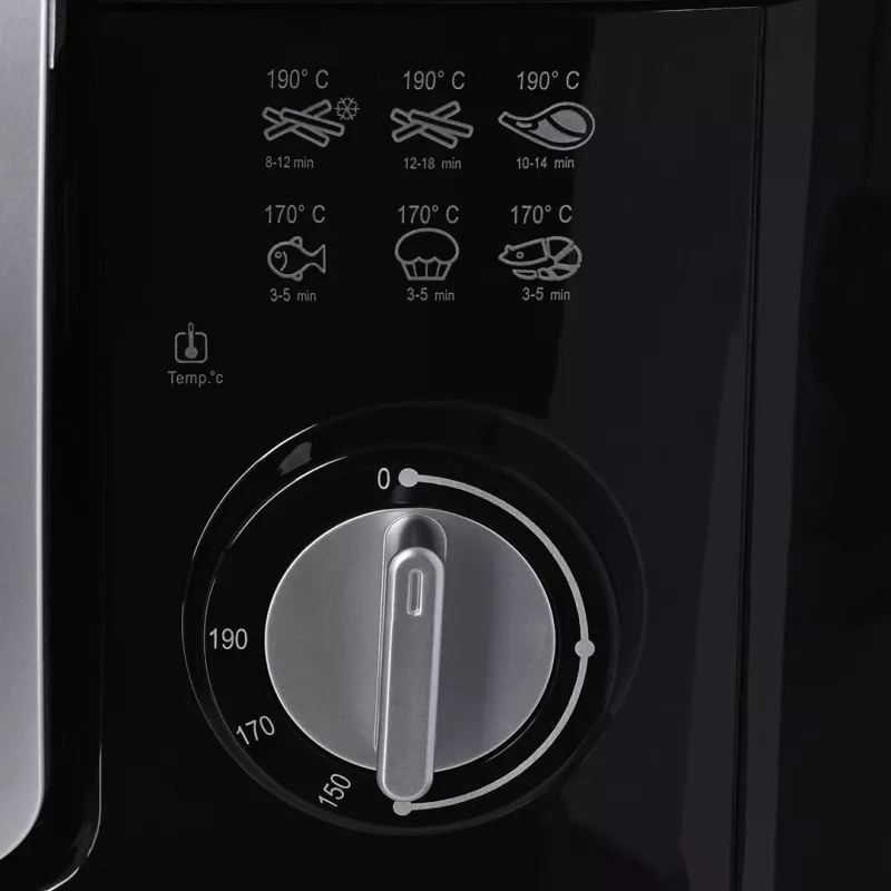 Frytkownica Mesko Home MS 4908 Pojedyncza 2.5 L 1800 W Czarno-szara