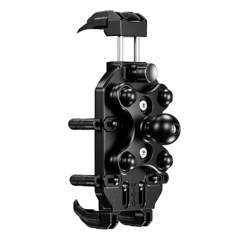 Pasywny uchwyt UleFone Armor Mount Pro do telefonów komórkowych — mocowanie na kierownicę, do rowerów i hulajnóg, czarny
