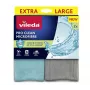 Ściereczka do czyszczenia VILEDA Pro Clean uniwersalna z aktywnymi enzymami, szara, 2 szt., można prać w pralce