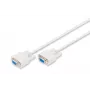 Kabel połączeniowy szeregowy Digitus [1x gniazdo D-SUB 9-stykowe - 1x gniazdo D-SUB 9-stykowe] 2,00 m Beżowy (AK-610106-020-E)