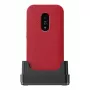 Doro Leva E22 Feature Phone z klapką, 2,8 cala (7,11 cm) Wyświetlacz, Single SIM, 0,3 MP kamera, 1150 mAh, 127,8 g, Czerwony/Biały