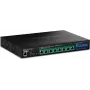 TRENDnet TPE-7124SBF - Wersja v1.0R - Przełącznik - web - Smart - 8 x 10 Gigabit Ethernet + 4 x 10 Gigabit SFP+ - do montażu w szafie rack - PoE++ (720 W) (TPE-7124SBF)