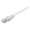 Kabel sieciowy Goobay 68503 RJ-45 Cat5e 15 m biały