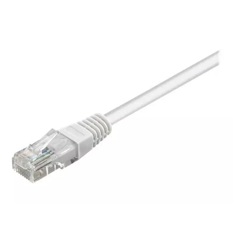 Kabel sieciowy Goobay 68503 RJ-45 Cat5e 15 m biały