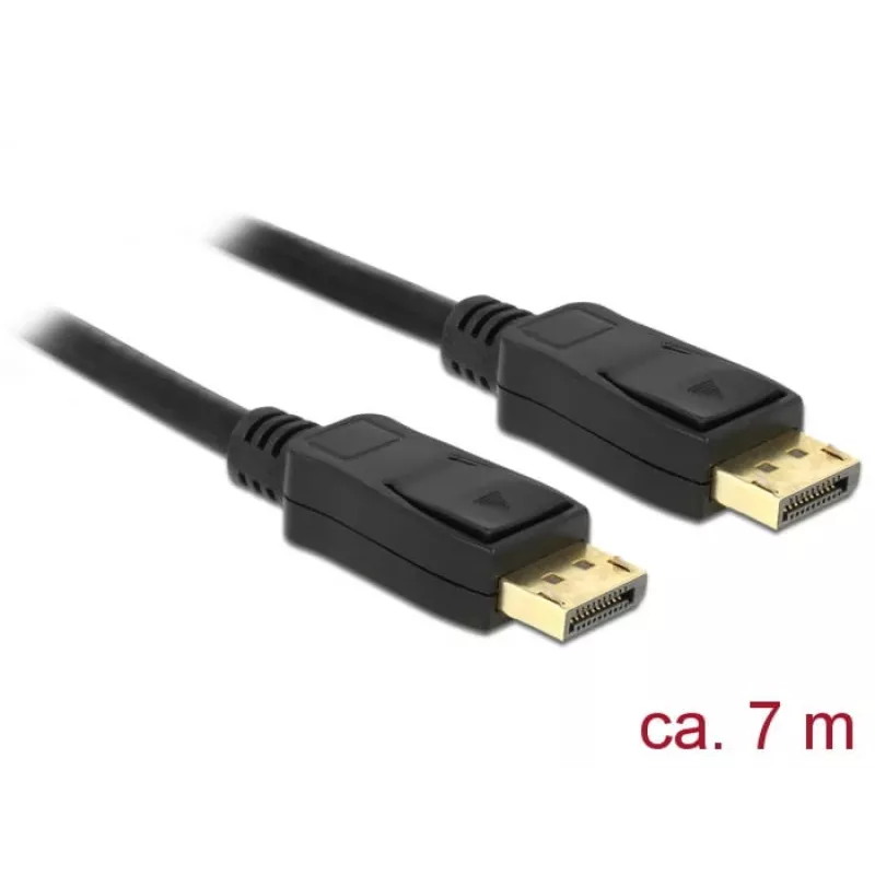 Kabel DisplayPort DeLOCK 84860 7 m Czarny