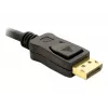 Kabel DisplayPort DeLOCK 82423 1 m męski na męski czarny