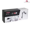 Uchwyt biurkowy do monitora MACLEAN MC-775 do ekranów 32 cale (81,3 cm), VESA 75x75–100x100, do 8 kg, szary