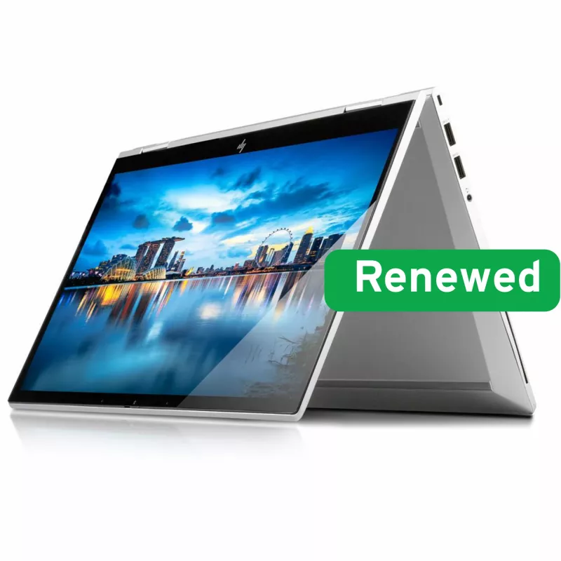 HP Renew Grade B | EliteBook x360 830 G7 | 13,3 cala | FHD | i5-10310U | 8 GB | SSD | 256 GB | Intel UHD Graphics | Windows 11 Pro | Klawiatura US | 12 mies.