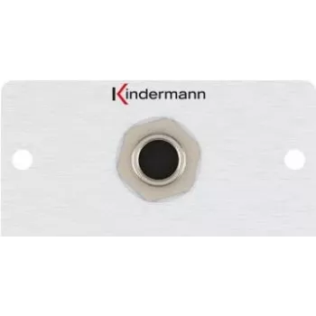 Gniazdo przyłączeniowe Kindermann 7444000417 6,35 mm aluminium