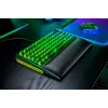 Mechaniczna klawiatura gamingowa Razer CzarnyWidow V4 75% — przewodowa, układ US, edycja Phantom zielony, mechaniczne przełączniki dotykowe Razer