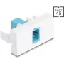 Moduł panelu krosowego DELOCK 90899 SC Simplex aqua