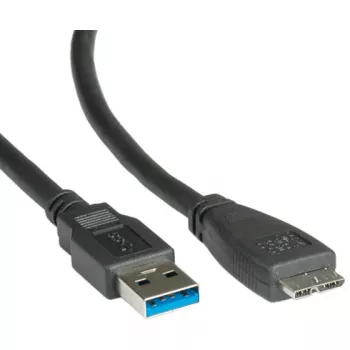 Kabel USB ROLINE - Micro-USB Typ B (M) do USB Typ A (M)