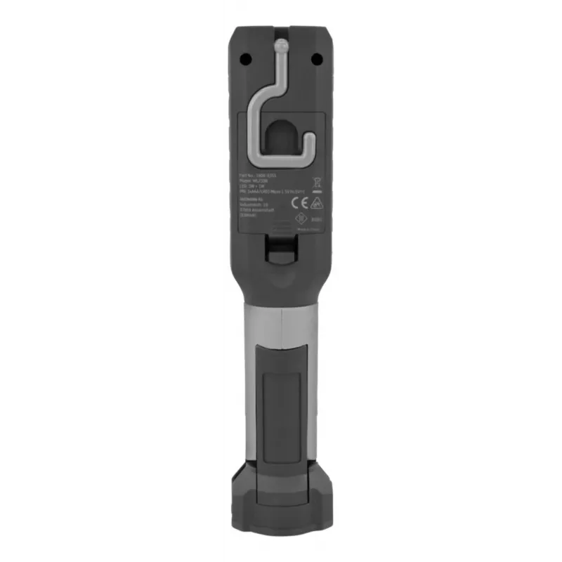 Ansmann WL230B, Latarka, Czarny, Szary, IP20, COB LED, 2 lampy, 230 lm