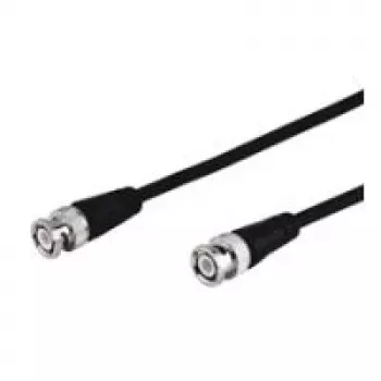 Wentronic Goobay Kabel połączeniowy BNC, czarny, 1 m - wtyk BNC > wtyk BNC (50272)