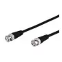 Wentronic Goobay Kabel połączeniowy BNC, czarny, 1 m - wtyk BNC > wtyk BNC (50272)