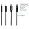 Good Connections USB 2.0 Lade- und Datenkabel für iPhone/iPad/iPod USB-C Stecker an Lightning - Das hochwertig verarbeitete und offiziell von Apple ze