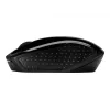 HP Wireless mysz 200, symetryczna, optyczna, RF bezprzewodowa, 1000 DPI, czarna