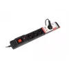 Listwa zasilająca ARMAC Multi M6 ochronnik przepięciowy, 6 gniazd, kabel 10 m, czarna