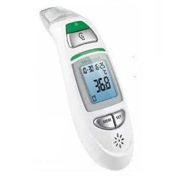 Termometr kontaktowy Medisana TM 750 — cyfrowy termometr kontaktowy, pamięć 30, zakres 0–100°C, °C/°F, LCD, biały