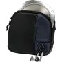 Torba Hama na odtwarzacz CD i 3 płyty CD, czarno-niebieska, Czarny, Nylon