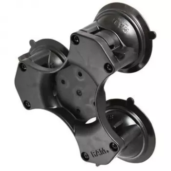 RAM Mounts Twist-Lock Potrójna przyssawkowa baza kompozytowa czarna RAP-365-224-1BU