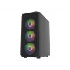 Obudowa Fury Shobo SH4F z oknem RGB i 4 wentylatorami MIDI Computer PC