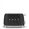 Toster Smeg 50's Style TSF01BLMEU na 2 kromki czarny stal nierdzewna