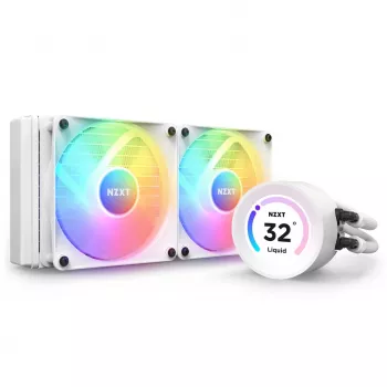 All-in-one liquid cooler NZXT Kraken Elite 240 RGB 12 cm biały