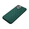 Ochronne miękkie etui Devia Woven2 do iPhone 11 Pro, zielone