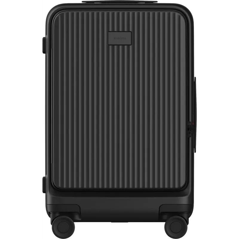 Carry-on suitcase Xiaomi Front Pocket hard shell 38 L, polycarbonate, 364×364 mm, 3.5 kg, Czarny