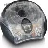 Przenośne radio z odtwarzaczem CD Lenco SCD-24TR — FM, moc wyjściowa 4 W, LCD, antena teleskopowa, AC/DC, baterie 6×C