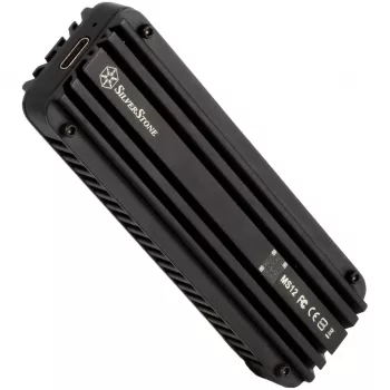 Obudowa SSD Silverstone MS12 Czarna M.2