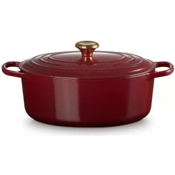 Le Creuset Signature Roaster oval 31cm rhone (21178319494441)