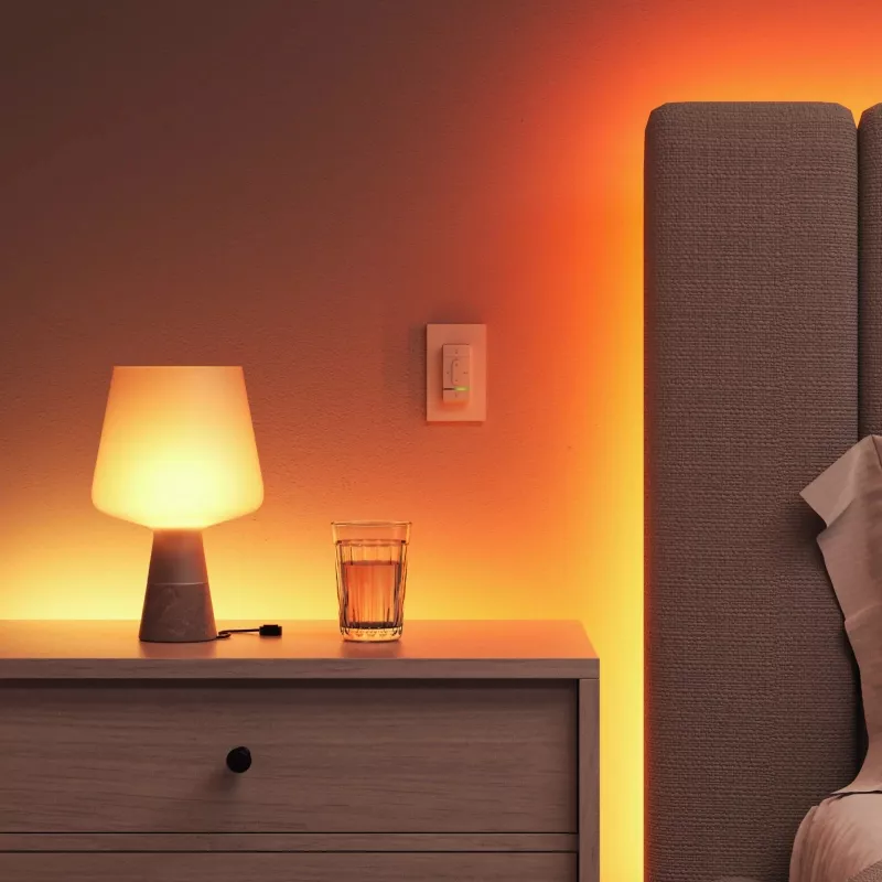 Inteligentny przełącznik bezprzewodowy Nanoleaf N4400C02-1BUT — zasilany bateriami, konfigurowalne sterowanie inteligentnym oświetleniem i urządzeniami