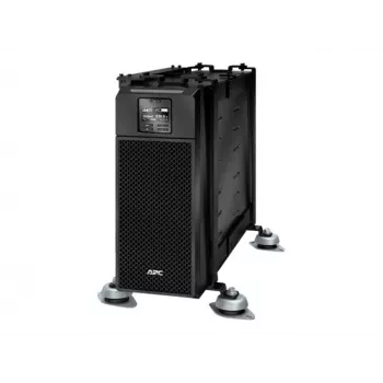 APC Smart-UPS On-Line, 6 kVA / 6 kW, montaż w szafie 4U, 230 V, 6x C13 + 4x C19 gniazd IEC, karta sieciowa + SmartSlot, wydłużony czas pracy, w zestawie szyny montażowe, Marine
