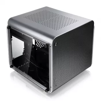 Obudowa komputerowa Raijintek METIS EVO TG Mini-ITX, srebrna