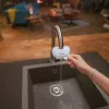 Filtry do wody do kranu BRITA ON TAP V CU CE2 (1052067) — 4-stopniowe, pojemność 600 L, 3 tryby, 5 adapterów, biały
