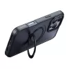 Ochronne etui MagSafe Mcdodo PC-4933 do iPhone 16 Pro Max z wbudowaną podstawką, czarne