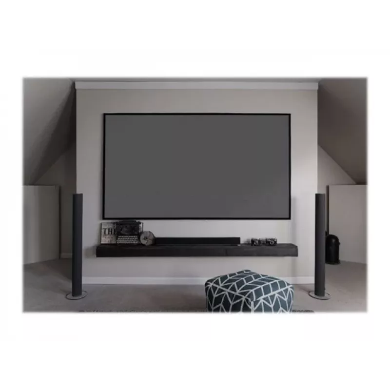 Elite Screens | Ekran projekcyjny w stałej ramie | AR120DHD3 | Przekątna 120 cali | 16:9 | Czarny