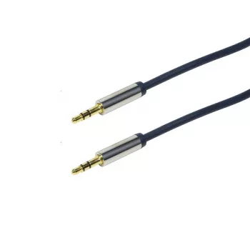 LOGILINK CA10100 LOGILINK - kabel audio 3,5 m/m 1m niebieski