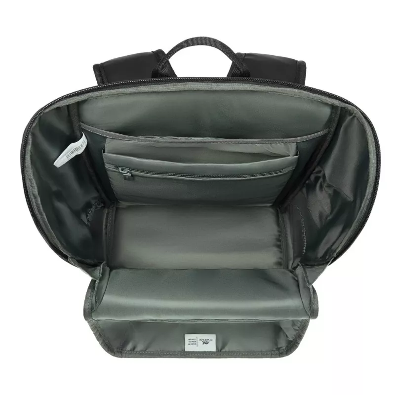 Plecak Rivacase 7856 15.6 cala ECO czarny Urban — komora na laptopa 15.6 cala