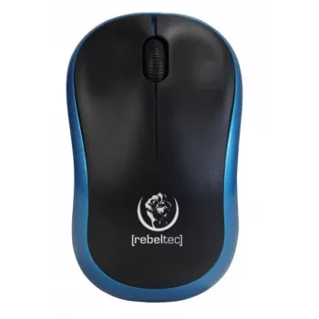 Bezprzewodowa mysz optyczna Rebeltec METEOR niebieska RBLMYS00048 USB