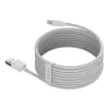 Kabel do telefonów komórkowych Baseus TZCALZJ-02 biały 1,5 m USB A Lightning