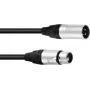 Kabel głośnikowy XLR PSSO 2x2,5 mm 10 m czarny
