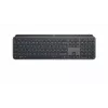 Logitech MX Keys for Business - Klawiatura - podświetlana - Bezprzewodowa - Bluetooth, 2,4 GHz - QWERTY - GB - Grafitowa (920-010250)