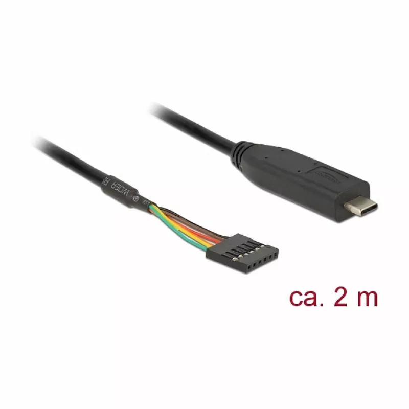 Kabel szeregowy DeLOCK 63947 USB 2.0 Typ-C 2m